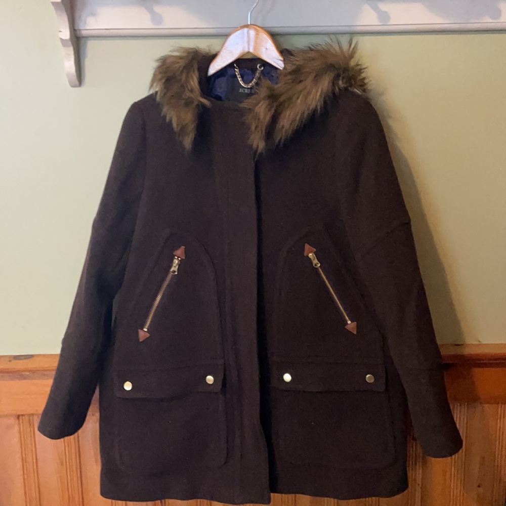 COPY - Cute J Crew parka - Picture 3 of 3